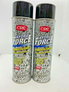 CRC HYDROFORCE STAINLESS STEEL CLEANER AND POLISH – (14424)