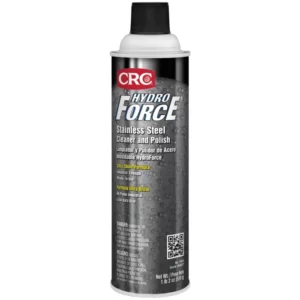 CRC HYDROFORCE STAINLESS STEEL CLEANER AND POLISH – (14424)